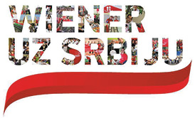 Das Motto „Wiener für Serbien“ (Logo)