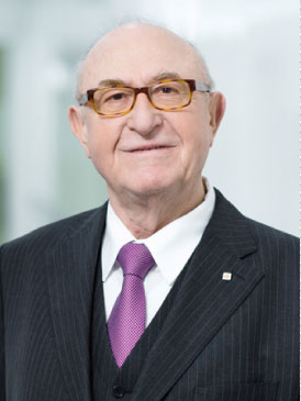 Dr. Günter Geyer, Vorsitzender des Aufsichtsrats (Foto, © Ian Ehm)