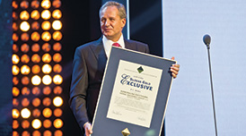 Komunálna erhält die Slovak Gold Exclusive Auszeichnung (Foto, © Peter Krajmer)