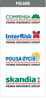 Die Marken der Vienna Insurance Group – Poland (Logos)