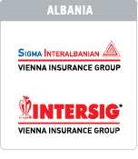 Die Marken der Vienna Insurance Group – Albania (Logos)