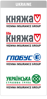 Die Marken der Vienna Insurance Group – Ukraine (Logos)