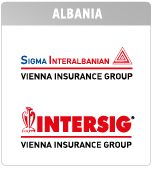 Die Marken der Vienna Insurance Group – Albania (Logos)