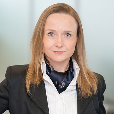 Justyna Śledziewska, Leiterin des Kompetenzteams Fraud Management (Porträt, © Rytis Seskaitis)