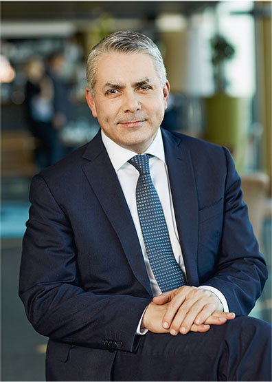 Peter Bosek, Vorstandsmitglied der Erste Group Bank AG, Bereich Retail Banking (Porträt, © Erste Group)
